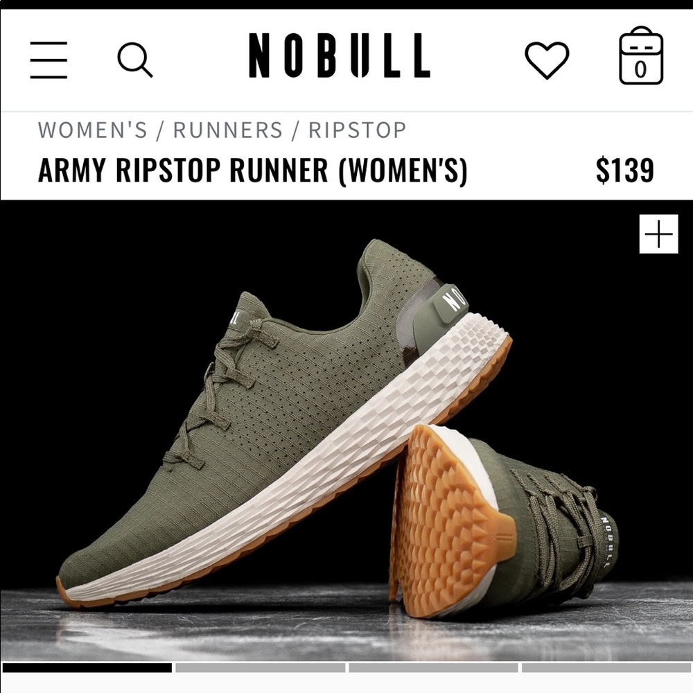 NOBULL hunter green shoes